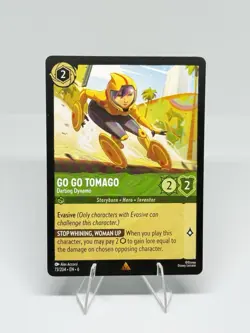 Disney Lorcana Go Go Tomago - Darting Dynamo 73/204 Azurite Sea Rare - Image 1