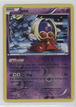 Jynx Reverse Foil Pokemon XY Furious Fists #37 - Image 1