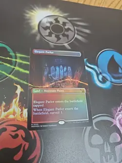 MTG Murders at Karlov Manor Elegant Parlor Borderless Foil Card #235 - Image 1