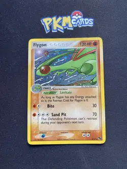Pokemon TCG Flygon Pop Series 4 3/17 Holo Rare MP. - Image 1