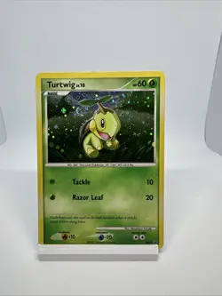Turtwig DP01 Pokemon Card TCG Promo Diamond and Pearl Cosmos Holo - Image 1