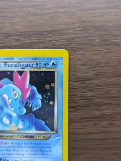 Pokemon TCG Dark Feraligatr Holo Rare Card 5/105 Neo Destiny 2002, WOTC - Image 3