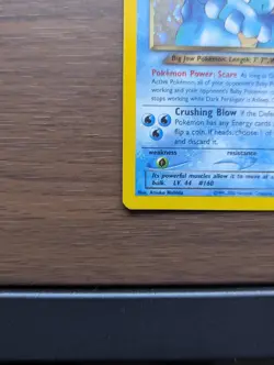 Pokemon TCG Dark Feraligatr Holo Rare Card 5/105 Neo Destiny 2002, WOTC - Image 4