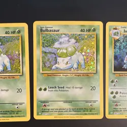 Pokemon TCG Bulbasaur & Ivysaur CLV Holo Basic Stage 1 English 4 Card Lot 2023 - Image 3