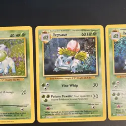 Pokemon TCG Bulbasaur & Ivysaur CLV Holo Basic Stage 1 English 4 Card Lot 2023 - Image 4
