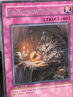 The Transmigration Prophecy STON-EN054 Ultimate Rare 1st Ed LP YUGIOH - Image 3