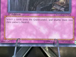 The Transmigration Prophecy STON-EN054 Ultimate Rare 1st Ed LP YUGIOH - Image 4