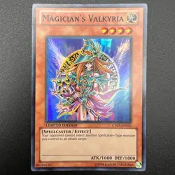 YuGiOh Magician's Valkyria CT07-EN022 Super Rare Limited Edition NM - Image 1
