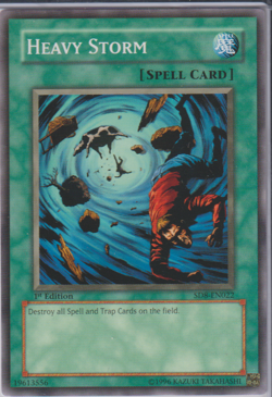 YuGiOh! Heavy Storm - SD8-EN022 - 1st Edition - Common - Near Mint - Image 1