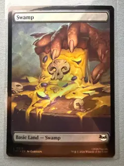 Swamp #312 (Surge Foil) - Basic Land - MTG Teenage Mutant Ninja Turtles TMNT NM - Image 1