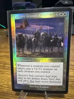 Cathars' Crusade (Retro Frame) Innistrad Remastered Foil NM - Image 1