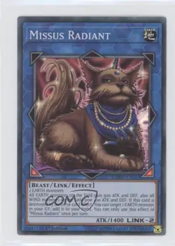 Missus Radiant (SR) 1st Ed. YuGiOh Code of the Duelist #COTD-EN052 - Image 1