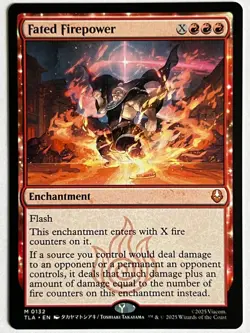 Fated Firepower / Magic MTG / Avatar the Last Airbender - Mythic - NM - Image 1