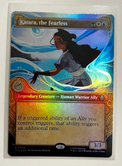 MTG – Avatar – Katara, the Fearless Showcase Foil - Rare 0350 - Image 1