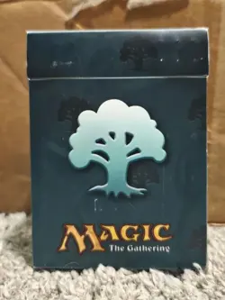 MAGIC THE GATHERING GREEN MANA SYMBOL ULTRA PRO DECKBOX - Image 1