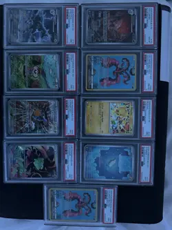 Pokemon PSA Graded Card Lot - 9 Cards - Image 1