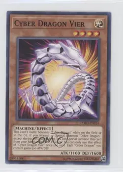 Cyber Dragon Vier Unlimited YuGiOh netic Horizon #CYHO-EN014 - Image 1