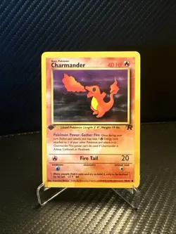 Pokemon Charmander 1st Edition Card 50/82 Team Rocket - Image 1