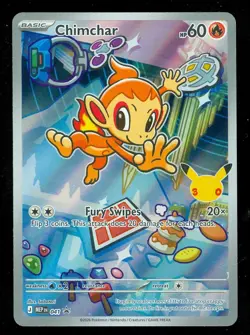 Pokemon CHIMCHAR MEP 041 Ascended Heroes - 1st Partner FULL ART PROMO - Card A - Image 1