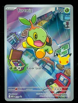 Pokemon TURTWIG MEP 040 Ascended Heroes - 1st Partner FULL ART PROMO - Card A - Image 1