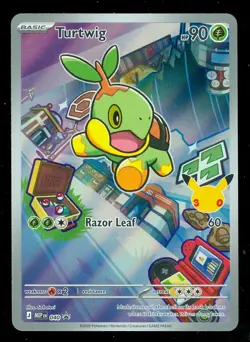 Pokemon TURTWIG MEP 040 Ascended Heroes - 1st Partner FULL ART PROMO - Card B - Image 1
