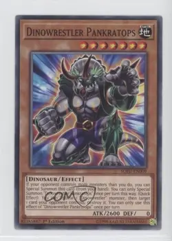 Dinowrestler Pankratops 1st Ed. YuGiOh Soul Fusion #SOFU-EN009 - Image 1