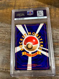 Pokemon 2000 Japanese Neo TYPHLOSION HOLO Premium File #157 PSA 9 Mint RARE 2 - Image 2