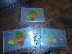 Mew Squirtle Bulbasaur Pokemon Lamincards Edibas - ESP - EXC - Image 2