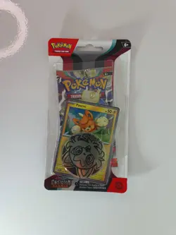 Pokemon Obsidian Flames Premium Blister - Sealed - Pawmi Promo & Coin - Image 5
