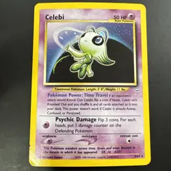 Pokemon Celebi 3/64 Holo - Neo Revelation - MP - Image 1