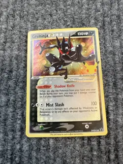 Pokemon Greninja Gold Star Promo Holo SWSH144 Celebrations Sealed SWIRL NM - Image 1