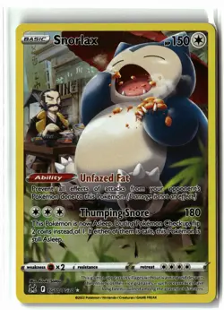 Snorlax ⭐ TG10/TG30 Holo Lost Origin Trainer Gallery Pokemon NM - Image 1