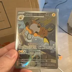 Pokemon Raichu Illustration Rare Full Art Sv02: Paldea Evolved 211/193 Holo EN - Image 1