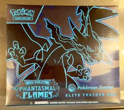 Sealed Phantasmal Flames Pokemon Center Sealed ETB - Image 1
