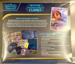 Sealed Phantasmal Flames Pokemon Center Sealed ETB - Image 2