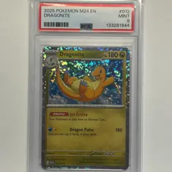 2025 POKEMON M24 EN-MCDONALD'S COLLECTION #012 DRAGONITE PSA 9 - Image 1