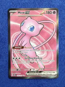 Pokemon Mew ex 193/165 Sv: Scarlet & Violet 151 Ultra Rare Full Art Holo EN - Image 2