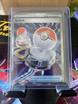 Switch 123/094 – Full Art Trainer – Holo – Pokemon TCG – Phantasmal Flames - Image 1