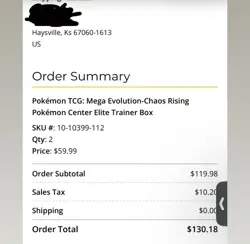 CHAOS RISING POKEMON CENTER ETB - PRESALE may 22nd release - Image 3