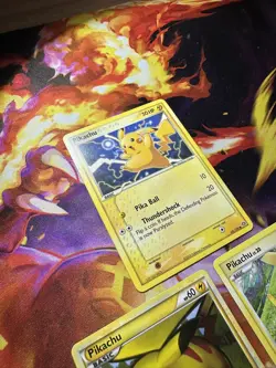 Lot of 3 Pokemon Pikachu vintage 60/106 EX Emerald, 70/100 Stormfront 2/30 T.kit - Image 2