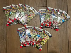 (x14) Pokemon TCG Scarlet & Violet Base Set (SV1) Sleeved Booster Packs. Sealed - Image 1