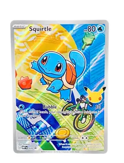 Pokemon Squirtle 039 Promo First Partner Illustration Collection: Series 1! 🔥 - Image 2