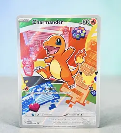 Pokemon Charmander #038 Black Star Promo: First Partner Illustration Rare 🔥 - Image 1