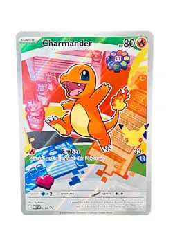 Pokemon Charmander #038 Black Star Promo: First Partner Illustration Rare 🔥 - Image 2
