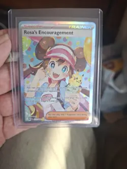 Pokemon TCG Rosa's Encouragement SIR 123/088 Perfect Order - Pack Fresh - Image 1