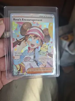 Pokemon TCG Rosa's Encouragement SIR 123/088 Perfect Order - Pack Fresh - Image 2