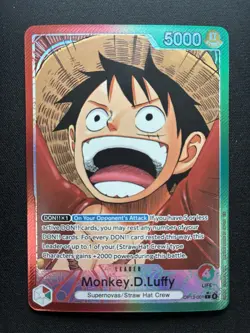 One Piece:Monkey.D.Luffy (001) (Alternate Art) OP13-001 Carrying On His Will - Image 1
