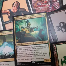Commander Magic Deck MTG Cards = Hapatra, Vizier of Poisons Toxic Poison infect - Image 1