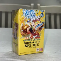 One Piece Adventure On Kami's Island Double Pack Set 10 Card Game TCG Sealed - Image 1