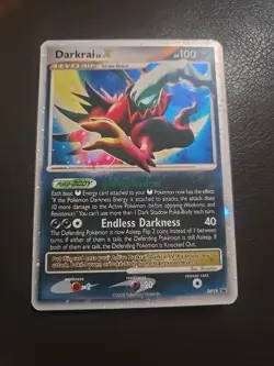 Darkrai LV.X DP19 Diamond & Pearl Black Star Promo Rare Holo Pokemon Card - Image 1